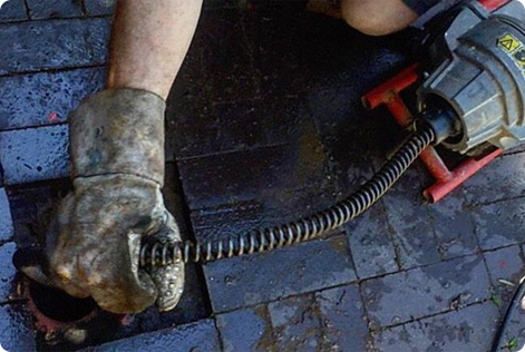 Motorized Mechanical Rooter Augering - American Commercial Plumbing LLC