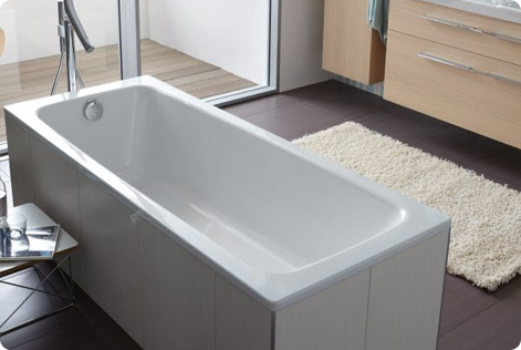 Contemporary Freestanding Acrylic Tub - American Commercial Plumbing LLC